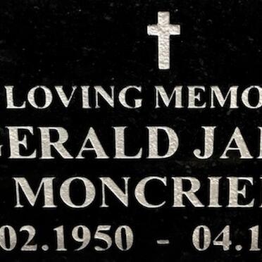 MONCRIEFF Gerald James 1950-2000