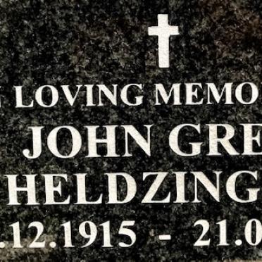 HELDZINGEN John Grey 1915-2014