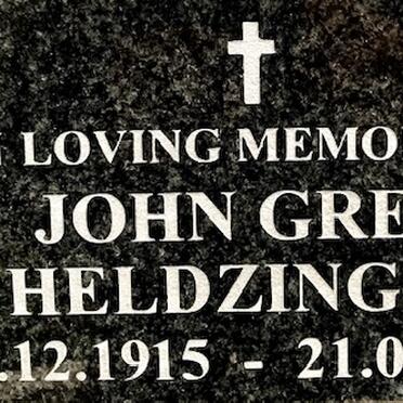 HELDZINGEN John Grey 1915-2014