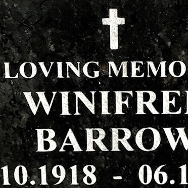 BARROW Winifred 1918-2001