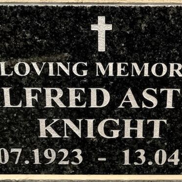 KNIGHT Wilfred Astley 1923-2010