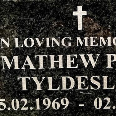 TYLDESLEY Mathew Paul 1969-2005