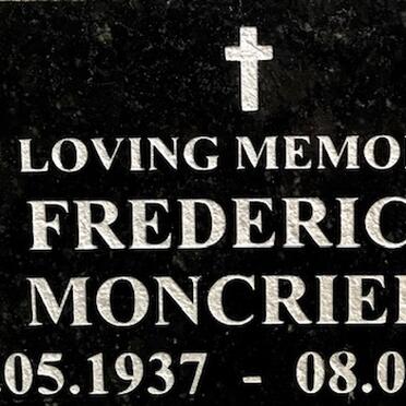 MONCRIEFF Frederick 1937-2000