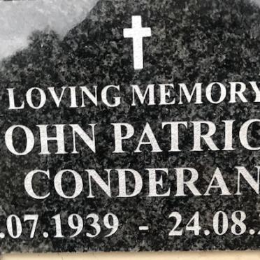 CONDERAN John Patrick 1939-2018