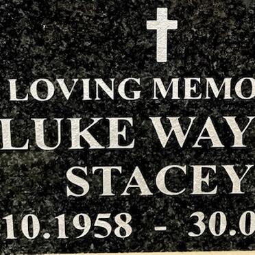 STACEY Luke Wayne 1958-2008