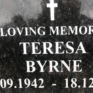 BYRNE Teresa 1942-2018