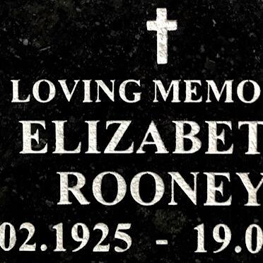 ROONEY Elizabeth 1925-1997