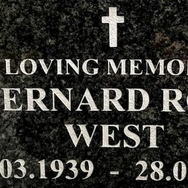 WEST Bernard Ross 1939-1993