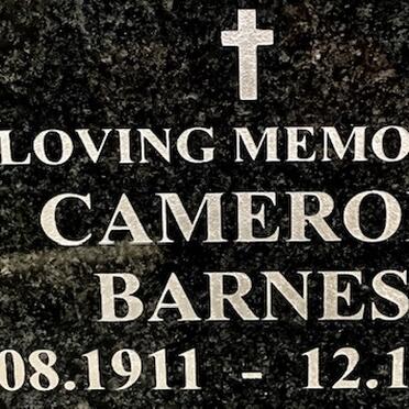 BARNES Cameron 1911-2004