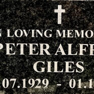 GILES Peter Alfred 1929-2002