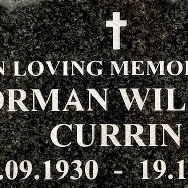 CURRIN Norman William 1930-2001
