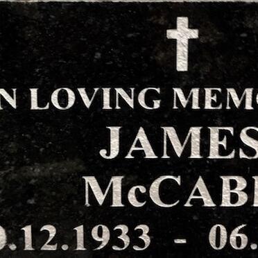 McCABE James 1933-2001