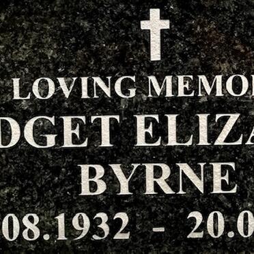 BYRNE Bridget Elizabeth 1932-2002