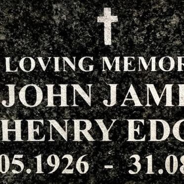 EDGE John James Henry 1926-1987