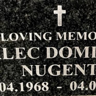 NUGENT Alec Dominic 1968-2012