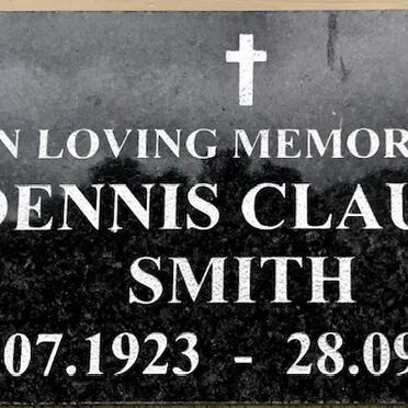 SMITH Dennis Claude 1923-2009