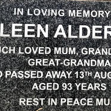 ALDERMAN Eileen -2012