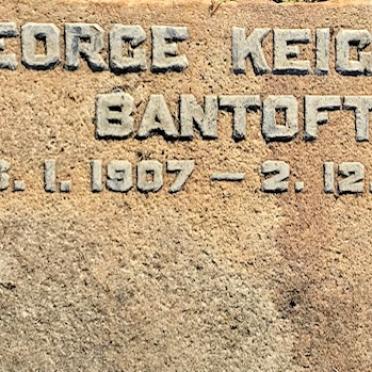 BANTOFT George Keighley 1907-1975