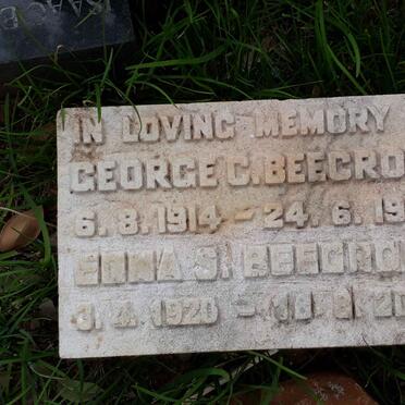 BEECROFT George C. 1914-1984 &amp; Edna S. 1920-2019