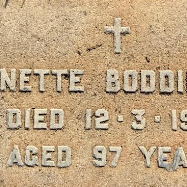 BODDINGTON Annette -1978