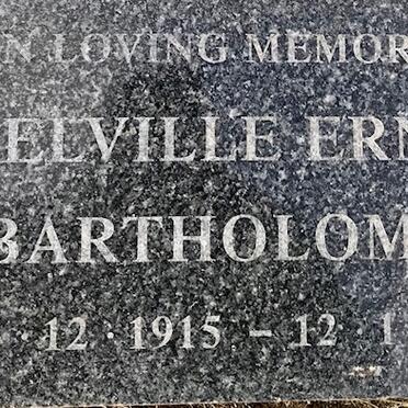 BARTHOLOMEW Melville Ernest 1915-2005
