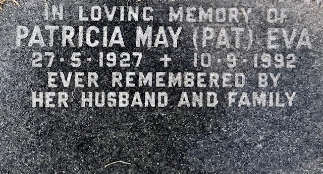 EVA Patricia May 1927-1992