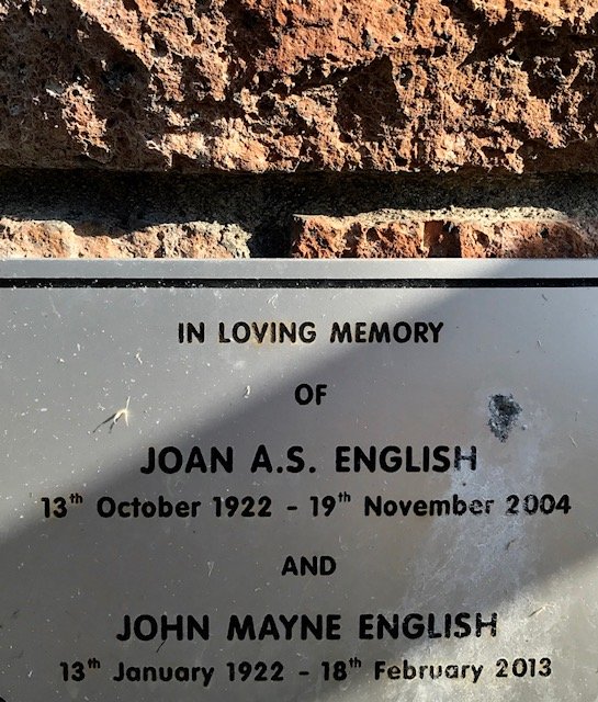 ENGLISH John Mayne 1922-2013 &amp; Joan A.S. 1922-2004