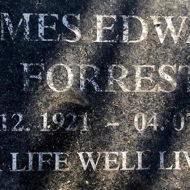 FORREST James Edward 1921-2010
