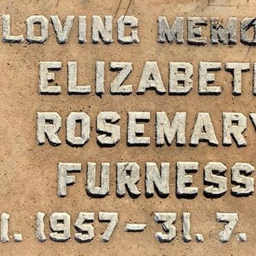 FURNESS Elizabeth Rosemary 1957-1977