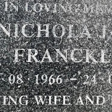 FRANCKLIN Nichola Jane 1966-2004