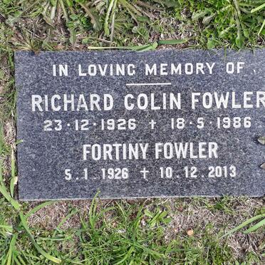 FOWLER Richard Colin 1926-1986 &amp; Fortiny 1926-2013