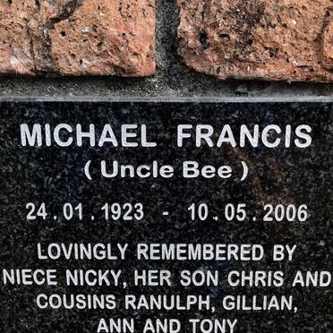 FRANCIS Michael 1923-2006