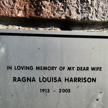 HARRISON Ragna Louisa 1913-2005