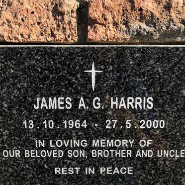 HARRIS James A.G. 1964-2000