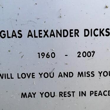 LOCK Douglas Alexander Dickson 1960-2007