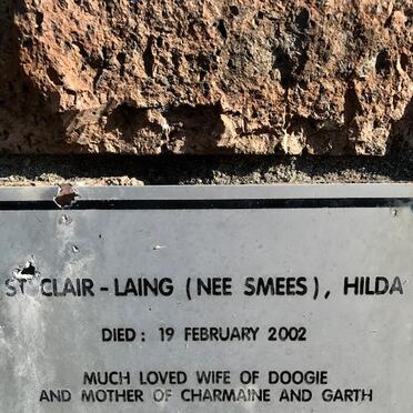 LAING Hilda, St. CLAIR nee SMEES -2002