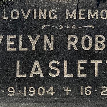 LASLETT Evelyn Roberta 1904-1986