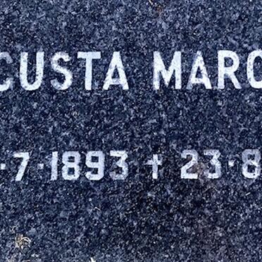 MARCOOLYN Augusta 1893-1993