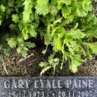 PAINE Gary Lyall 1973-2007