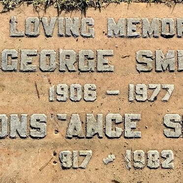 SMITH George 1906-1977 &amp; Constance 1917-1982