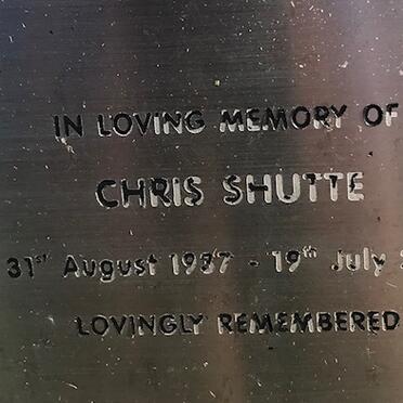 SHUTTE Chris 1937-2015