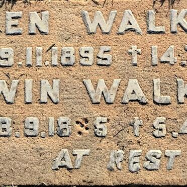 WALKER Len 1895-1976 &amp; Win 18?5-1983