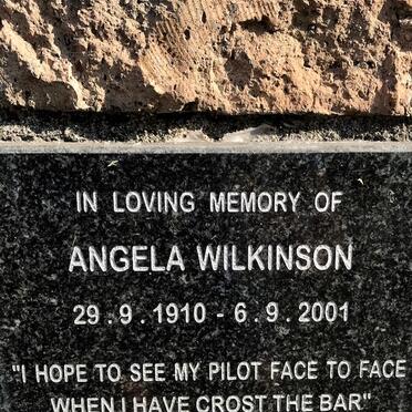 WILKINSON Angela 1910-2001