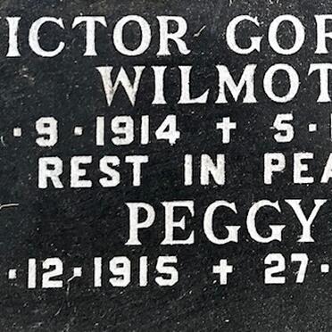 WILMOT Victor Gordon 1914-1986 &amp; Peggy 1915-1992