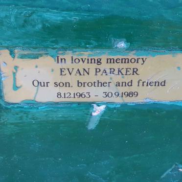 PARKER Evan 1963-1989