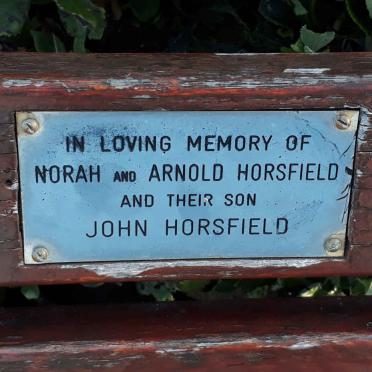HORSFIELD Arnold &amp; Norah :: HORSFIELD John