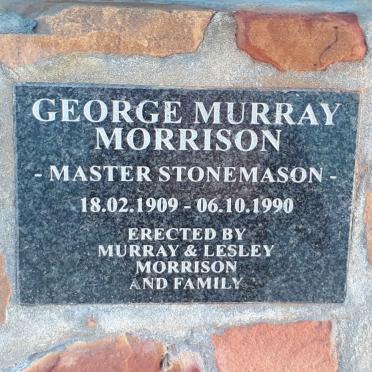 MORRISON George Murray 1909-1990