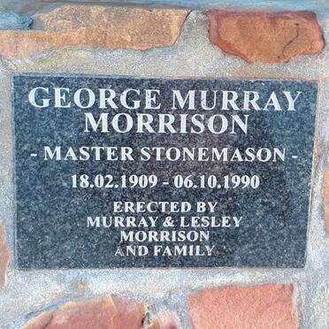 MORRISON George Murray 1909-1990