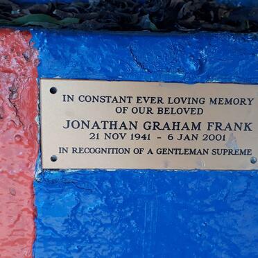 FRANK Jonathan Graham 1941-2001