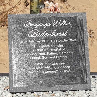 BADENHORST Braganza Wallar 1985-2020
